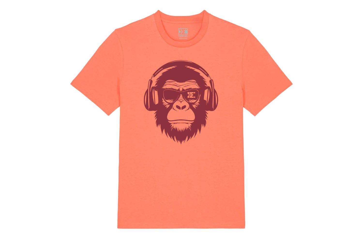 Camiseta primitive coral moramora