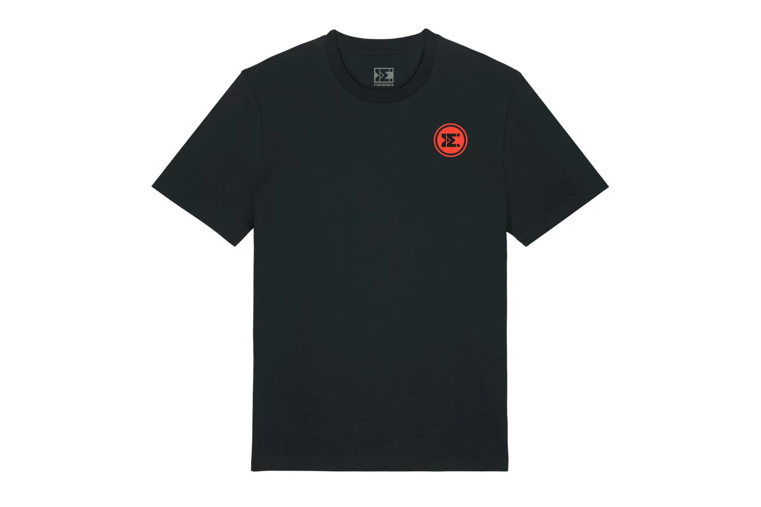 camiseta rainbow negra