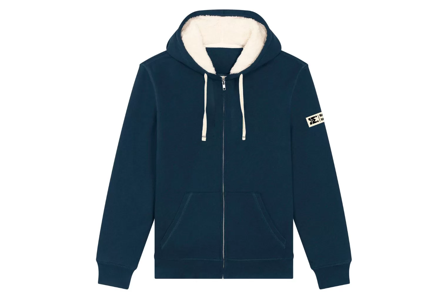 Hiker sherpa navy front